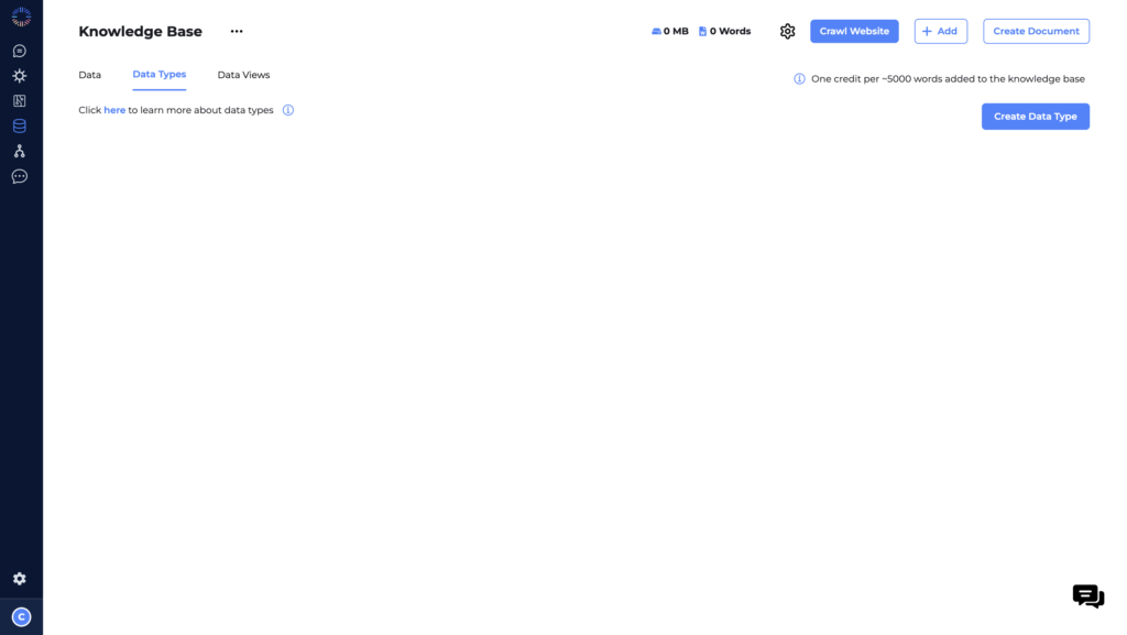 Odin AI’s Knowledge Base offers powerful tools for managing data types and crawling websites, automating the extraction and organization of critical information. Enhance your workflows with AI-driven knowledge management for improved operational efficiency and data accuracy.