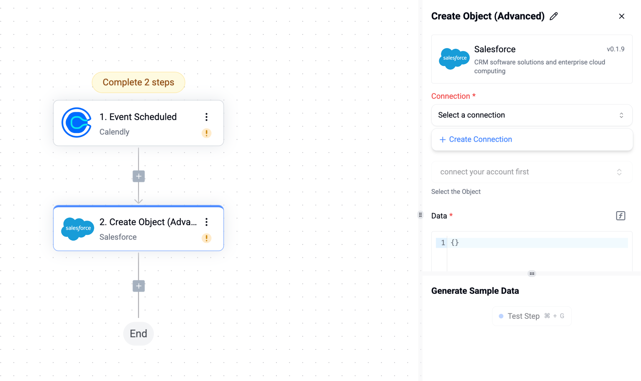 Odin AI Flow builder