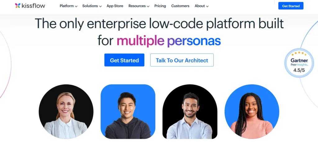 Kissflow’s home page