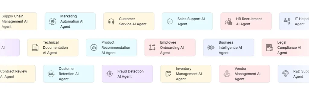 Odin AI has specialized AI agents