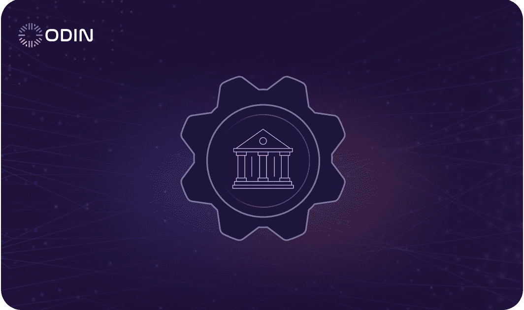 Illustration representing AI governance on the Odin AI platform, showcasing on-premise deployment features for secure and efficient AI operations.